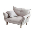 Convertible Sofa Couch with Adjustable Backrest and Armrests